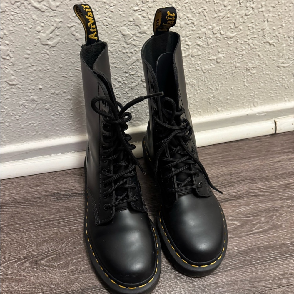 Women’s black Dr. Martens